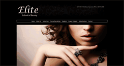 Desktop Screenshot of eliteschoolofbeauty.com